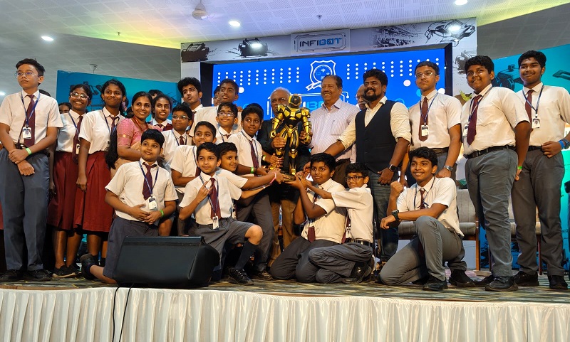 INFIBOT II - National Robotics Championship -- Champions